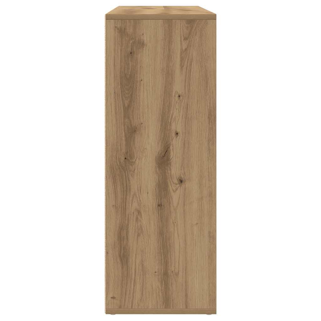 vidaXL Sideboard 2 pcs Artisan Oak 60 x 31 x 84 cm Engineered Wood