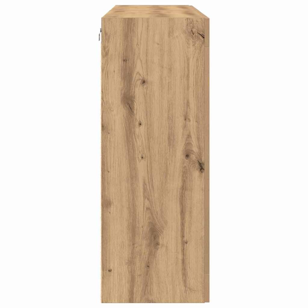 vidaXL Wall Cabinets 2 pcs Artisan Oak 69.5 x 34 x 90 cm