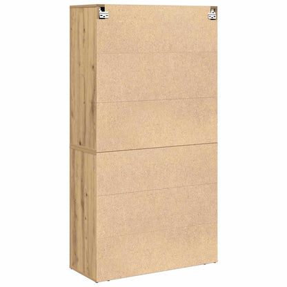 vidaXL Highboard Artisan oak 80 x 33 x 150 cm Engineered wood