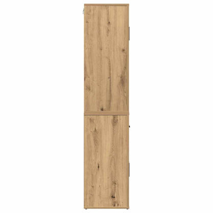 vidaXL Highboard Artisan oak 80 x 33 x 150 cm Engineered wood