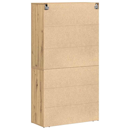 vidaXL Highboard Artisan Oak 80 x 33 x 150 cm Engineered Wood