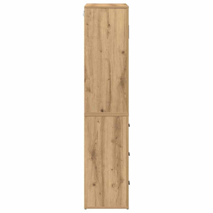 vidaXL Highboard Artisan Oak 80 x 33 x 150 cm Engineered Wood