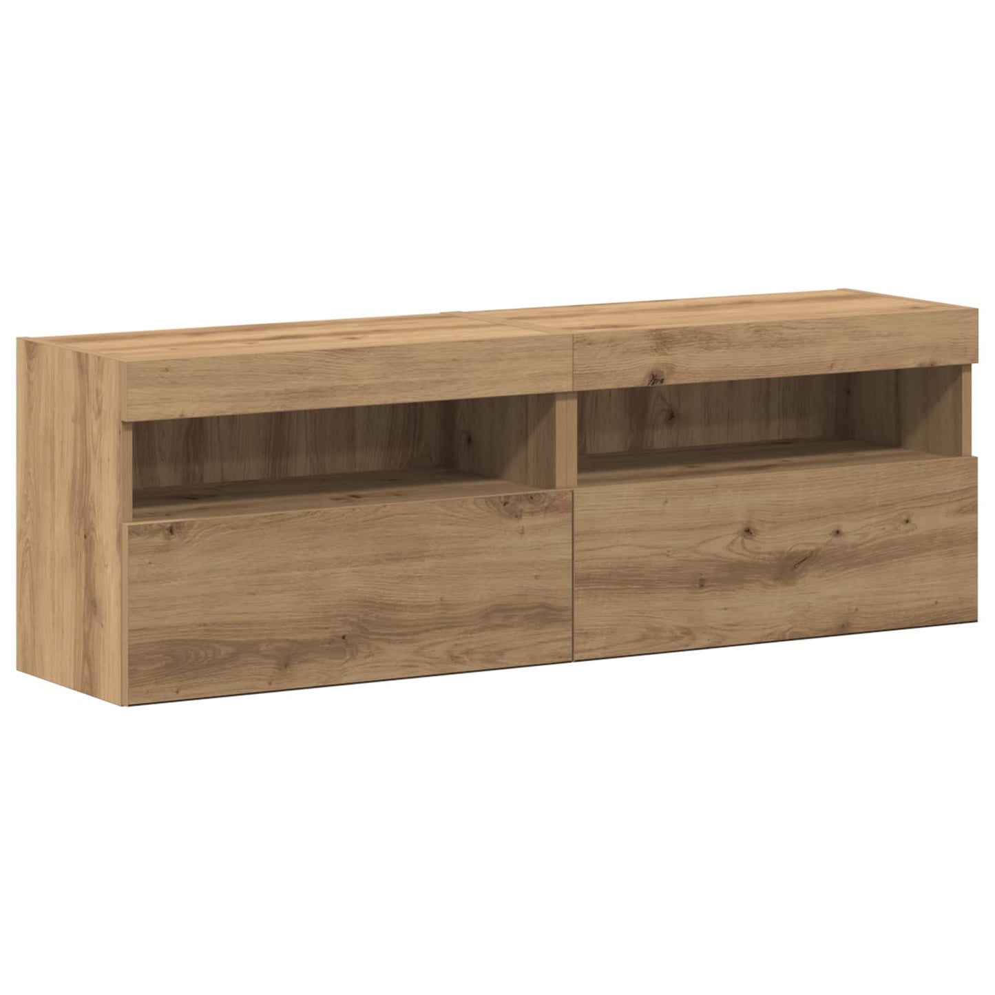 vidaXL TV Cabinet Set 6 pcs Artisan oak Engineered wood
