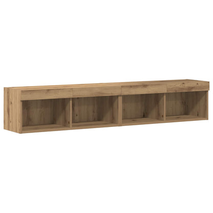 vidaXL TV Cabinet Set 6 pcs Artisan oak Engineered wood