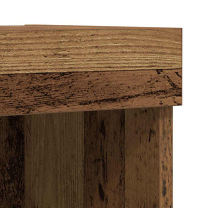 vidaXL TV Cabinet Set Wall-mounted 8 pcs Old wood Engineered wood