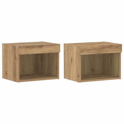 vidaXL TV Cabinet Set 8 pcs Artisan oak Engineered wood