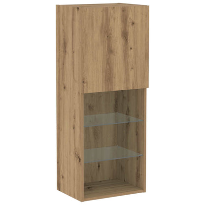 vidaXL TV Cabinet 4 pcs Artisan oak Engineered wood