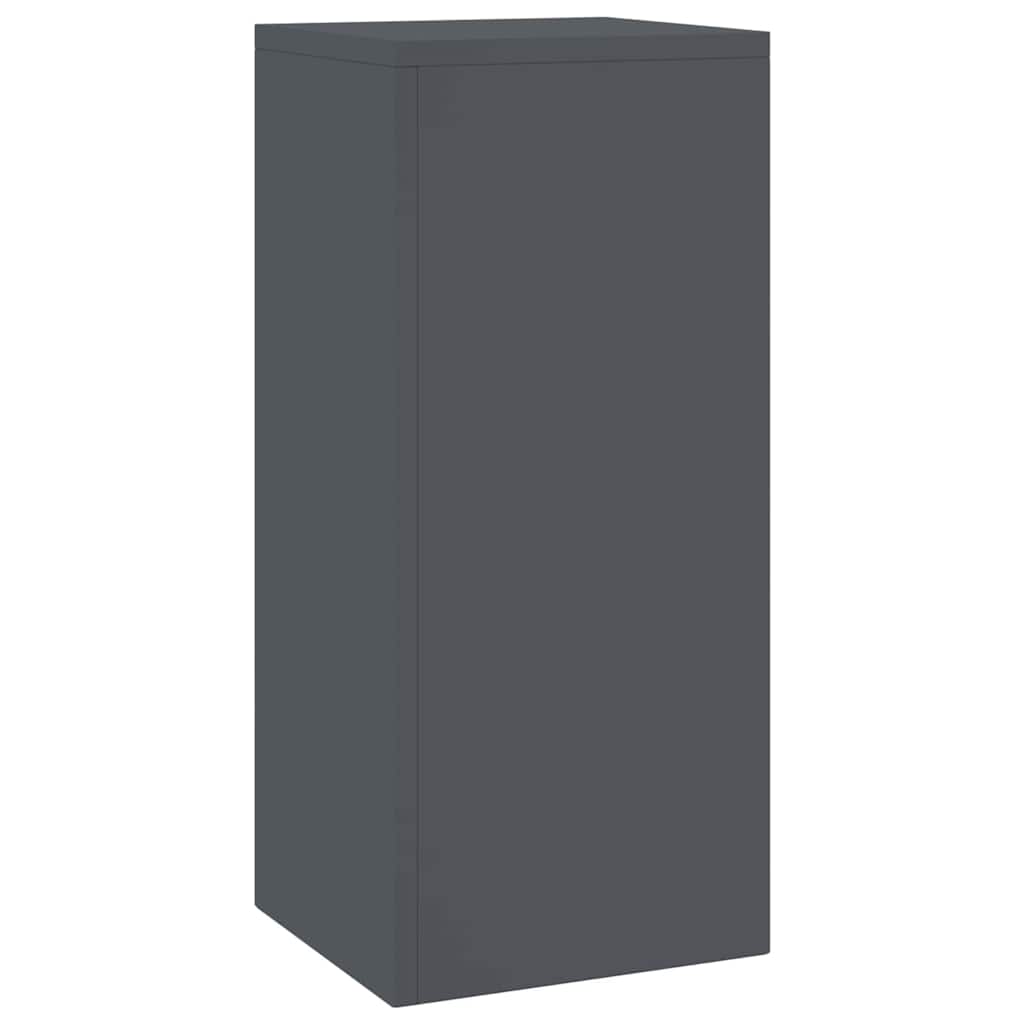 vidaXL Plant Stand 2 pcs Anthracite 24 x 24 x 55 cm Steel