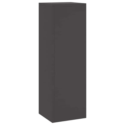 vidaXL Plant Stand 2 pcs Black 24 x 24 x 75 cm Steel