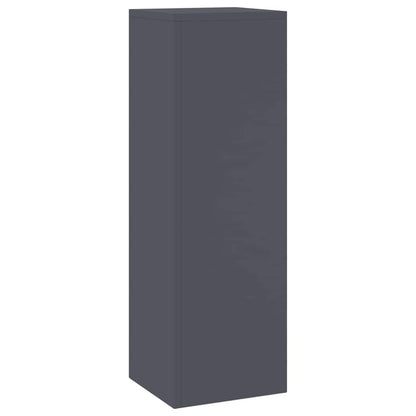 vidaXL Plant Stand 2 pcs Anthracite 24 x 24 x 75 cm Steel