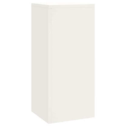 vidaXL Plant Stand 3 pcs White Steel