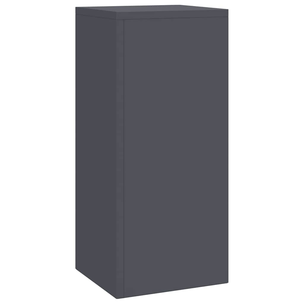 vidaXL Plant Stand 3 pcs Anthracite Steel