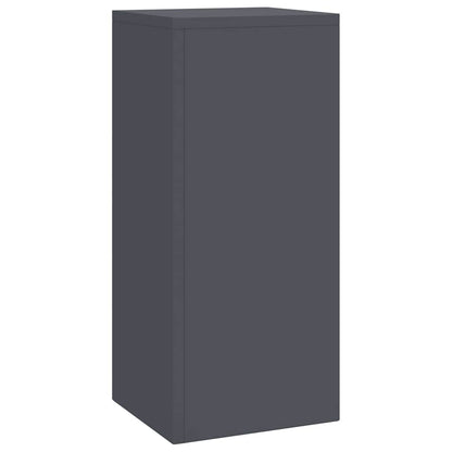 vidaXL Plant Stand 3 pcs Anthracite Steel