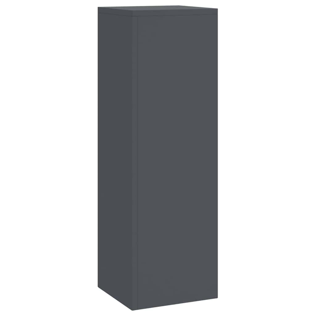 vidaXL Plant Stand 3 pcs Anthracite Steel