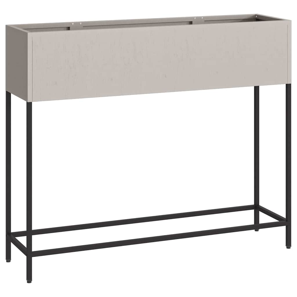 vidaXL Raised Garden Planter Rusty 100 x 26 x 82 cm Weathering Steel