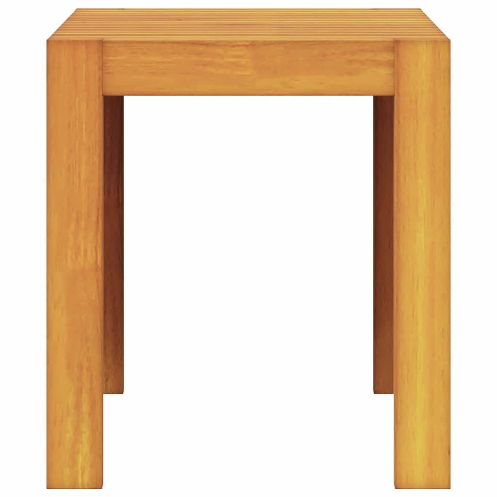 vidaXL Side Table Oil Natural 43 x 36 x 40 cm Solid Teak Wood