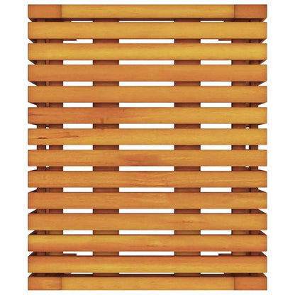 vidaXL Side Table Oil Natural 43 x 36 x 40 cm Solid Teak Wood