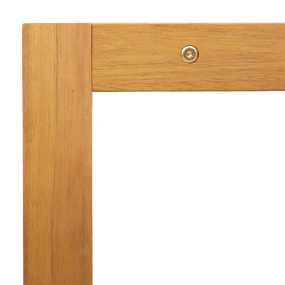 vidaXL Side Table Oil Natural 70 x 35 x 35 cm Solid Acacia Wood