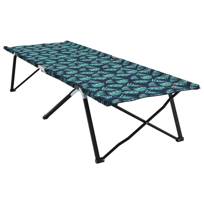 vidaXL Folding Camping Bed Forest 206 x 76 x 74 cm Oxford and Steel