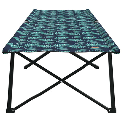vidaXL Folding Camping Bed Forest 206 x 76 x 74 cm Oxford and Steel