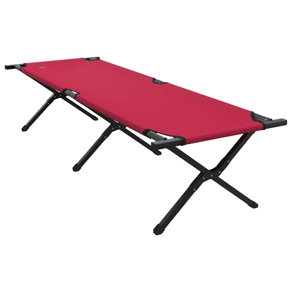 vidaXL Folding Camping Bed Folding Red 193 x 69 x 45 cm Oxford fabric