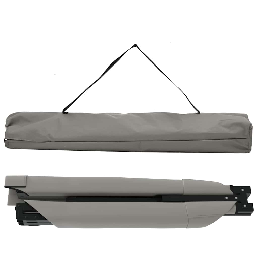 vidaXL Folding Camping Bed Folding Grey 193 x 69 x 45 cm Oxford fabric