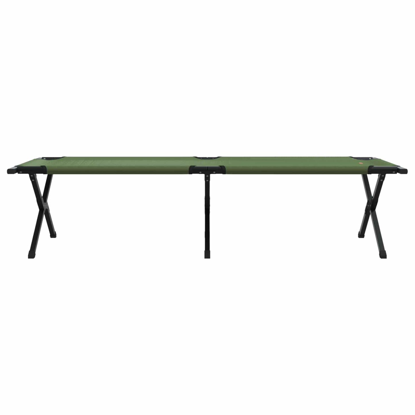 vidaXL Folding Camping Bed Manual Green 193 x 69 x 45 cm Oxford fabric