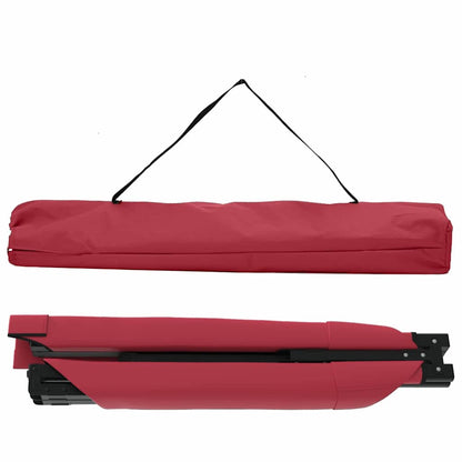 vidaXL Folding Camping Bed 2 pcs Red 193 x 69 x 45 cm Oxford fabric