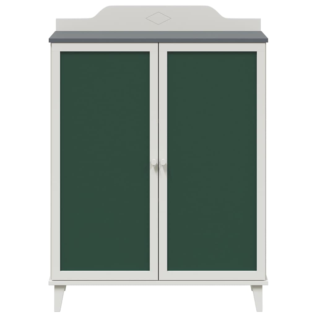 vidaXL Cabinet with Two Doors and Chalkboard Front ROROS