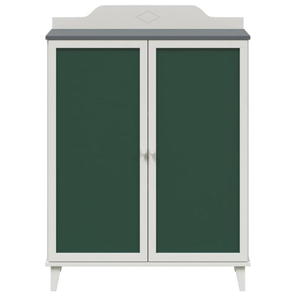 vidaXL Cabinet with Two Doors and Chalkboard Front ROROS