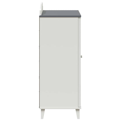 vidaXL Cabinet with Two Doors and Chalkboard Front ROROS