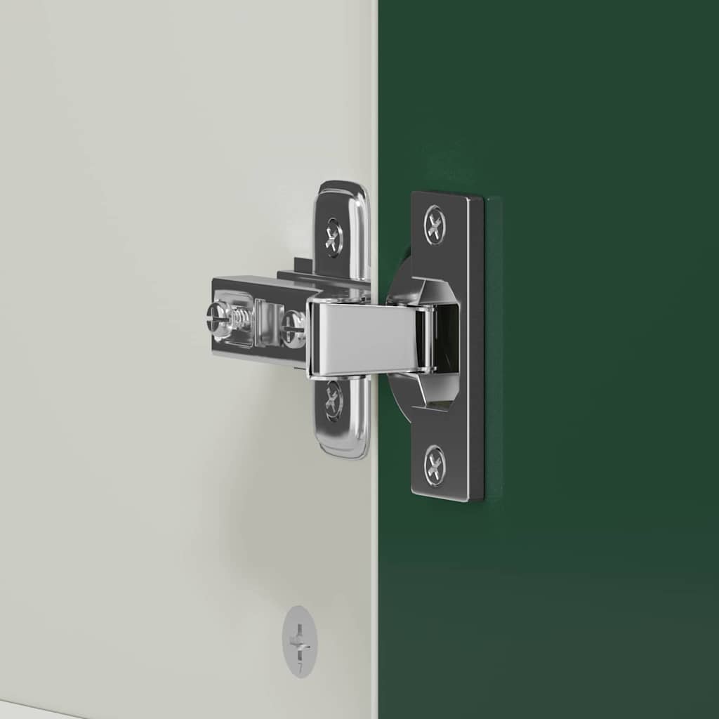vidaXL Chalkboard Wardrobe with Drawer ROROS White 90 x 45 x 165 cm