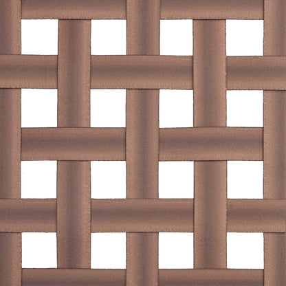 vidaXL Garden Chair Brown 110.5 x 79 x 75.5 cm Poly Rattan