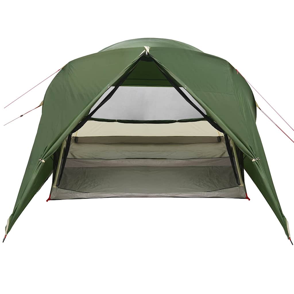 vidaXL Dome Tent 6-Person with Roof Green 500 x 314 x 206 cm