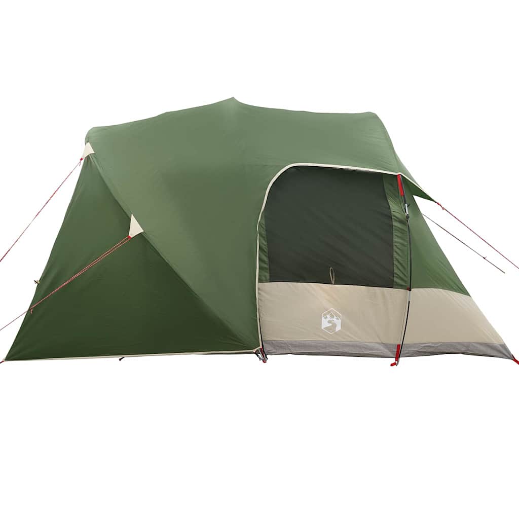 vidaXL Dome Tent 6-Person with Roof Green 500 x 314 x 206 cm