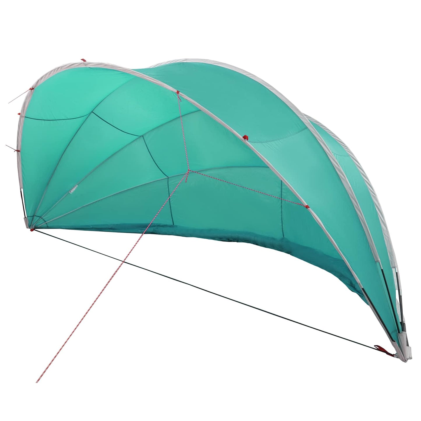 vidaXL Pool Dome Folding Manual Blue 430 x 430 x 210 cm