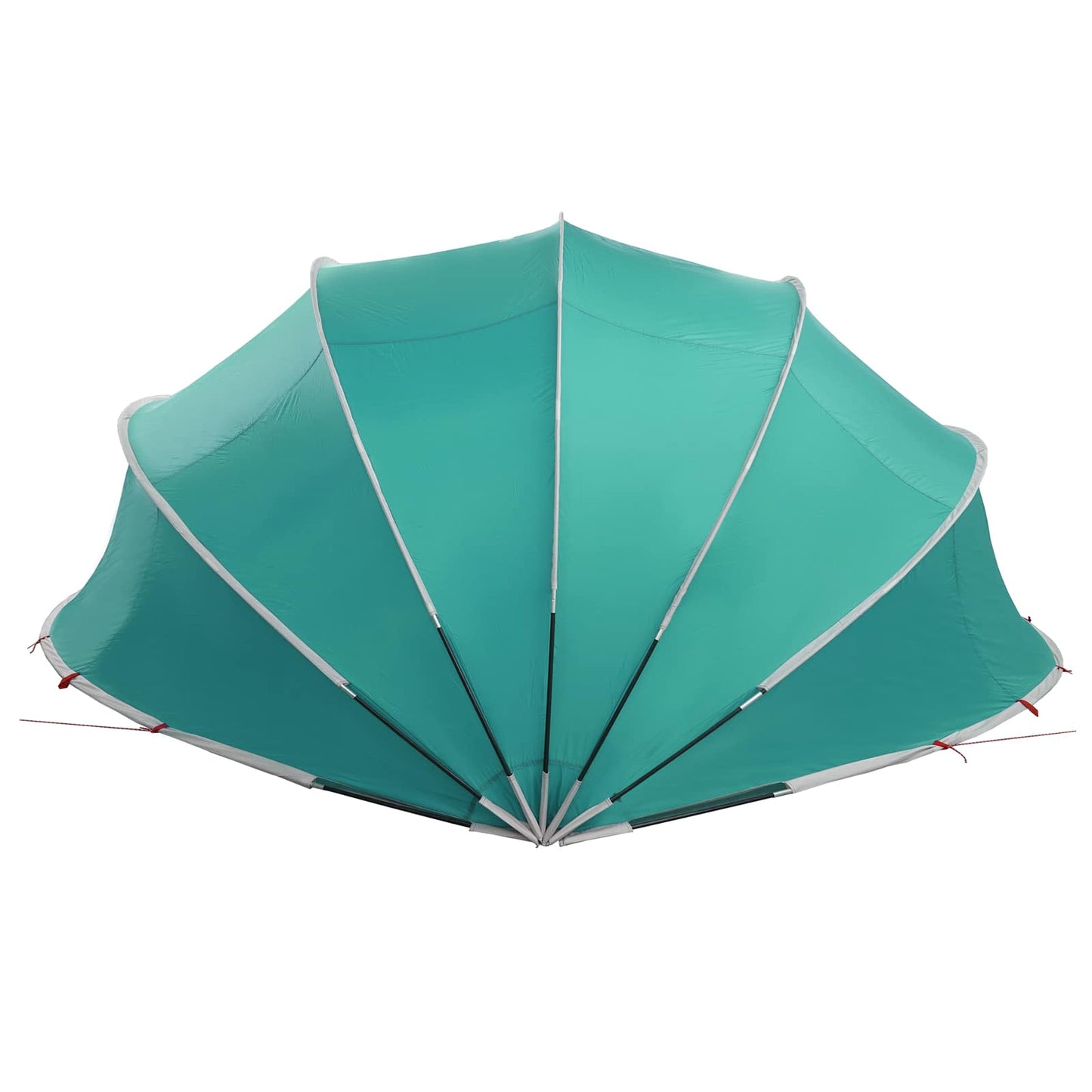 vidaXL Pool Dome Folding Manual Blue 430 x 430 x 210 cm