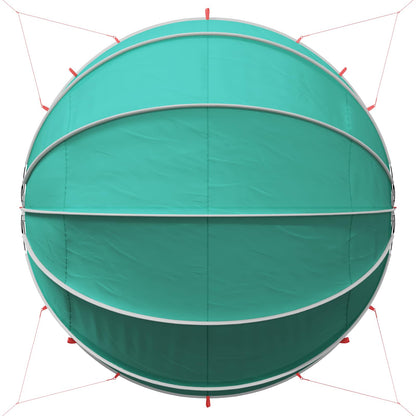 vidaXL Pool Dome Folding Manual Blue 430 x 430 x 210 cm