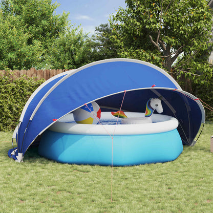 vidaXL Pool Dome 472 x 460 x 229 cm 185T polyester with PU coating