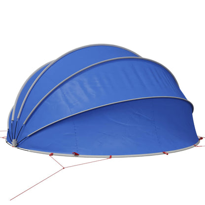 vidaXL Pool Dome 472 x 460 x 229 cm 185T polyester with PU coating
