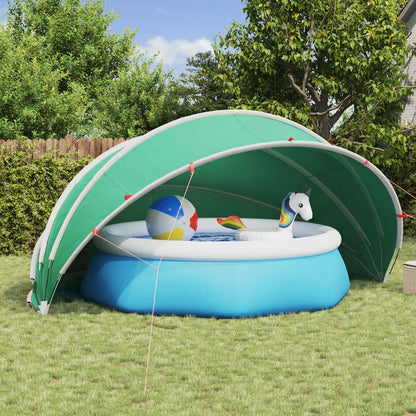 vidaXL Pool Dome 500 x 500 x 236 cm 185T polyester with PU coating