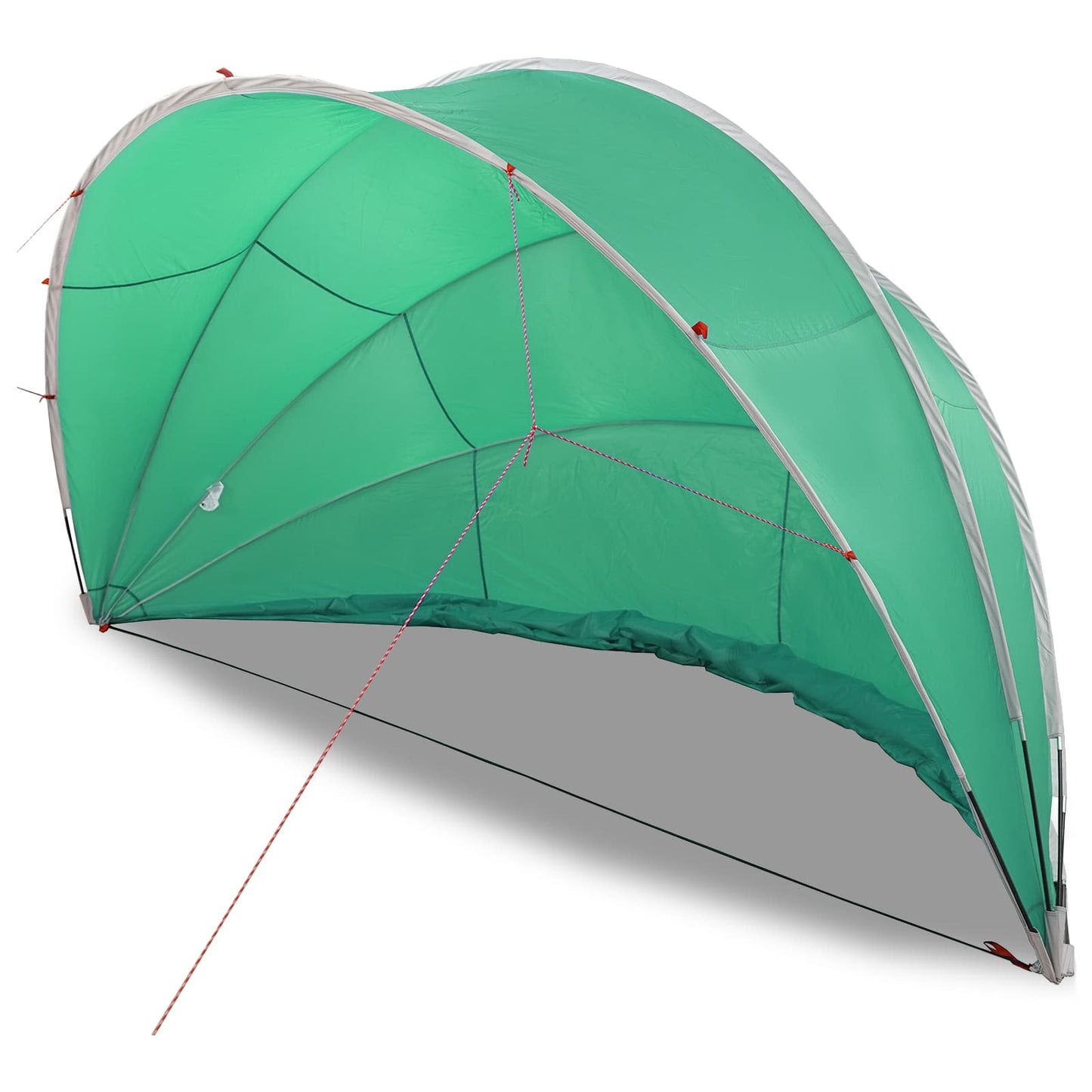 vidaXL Pool Dome 500 x 500 x 236 cm 185T polyester with PU coating