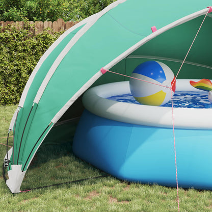 vidaXL Pool Dome 546 x 516 x 250 cm 185T polyester with PU coating