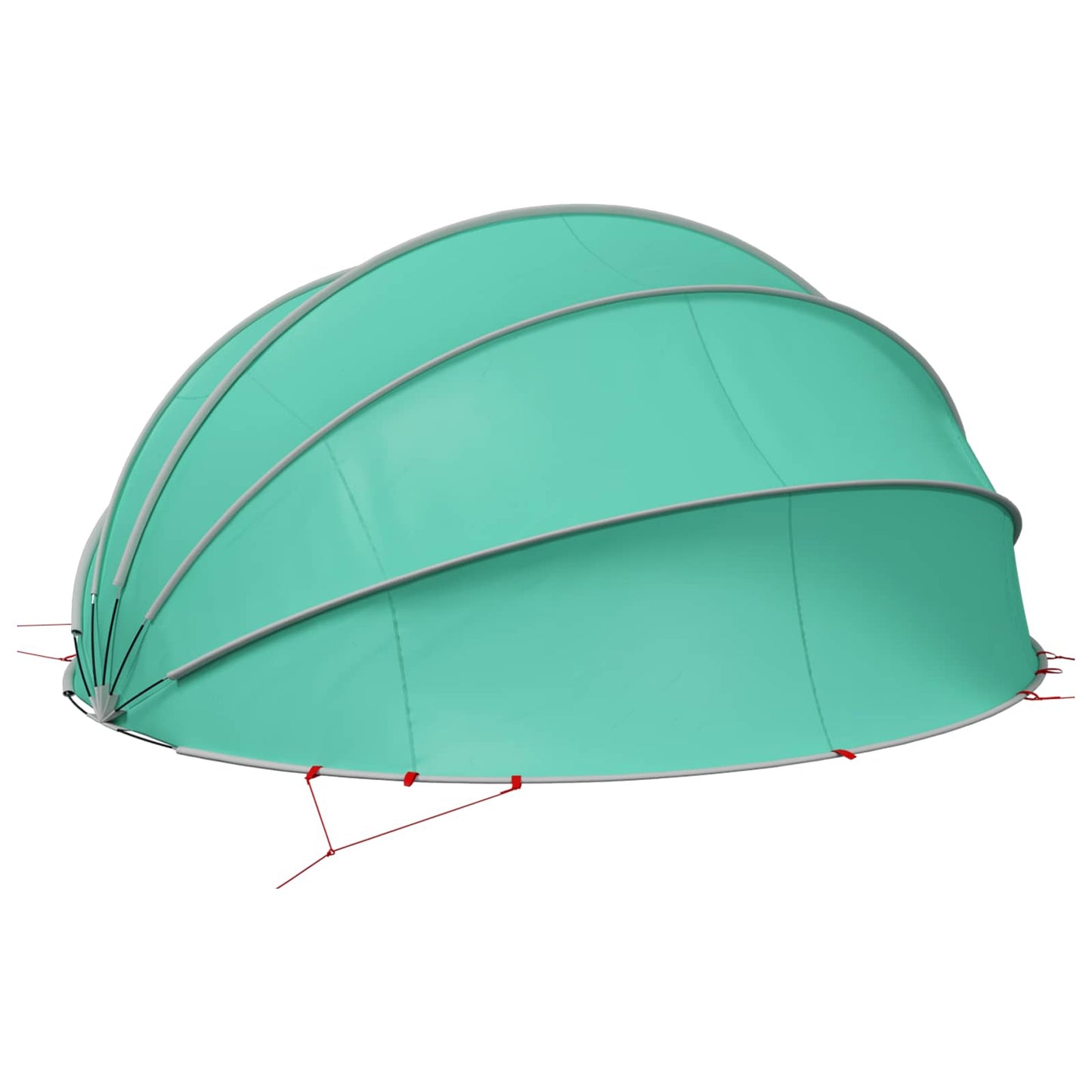 vidaXL Pool Dome 546 x 516 x 250 cm 185T polyester with PU coating