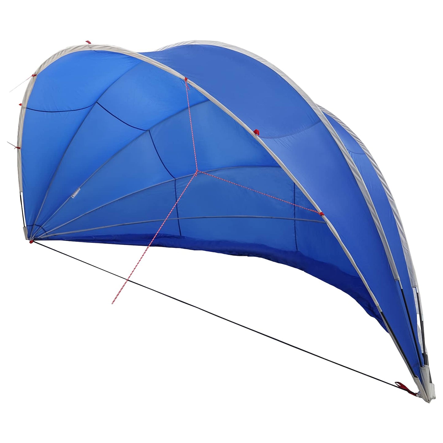vidaXL Pool Dome 592 x 590 x 275 cm 185T polyester with PU coating