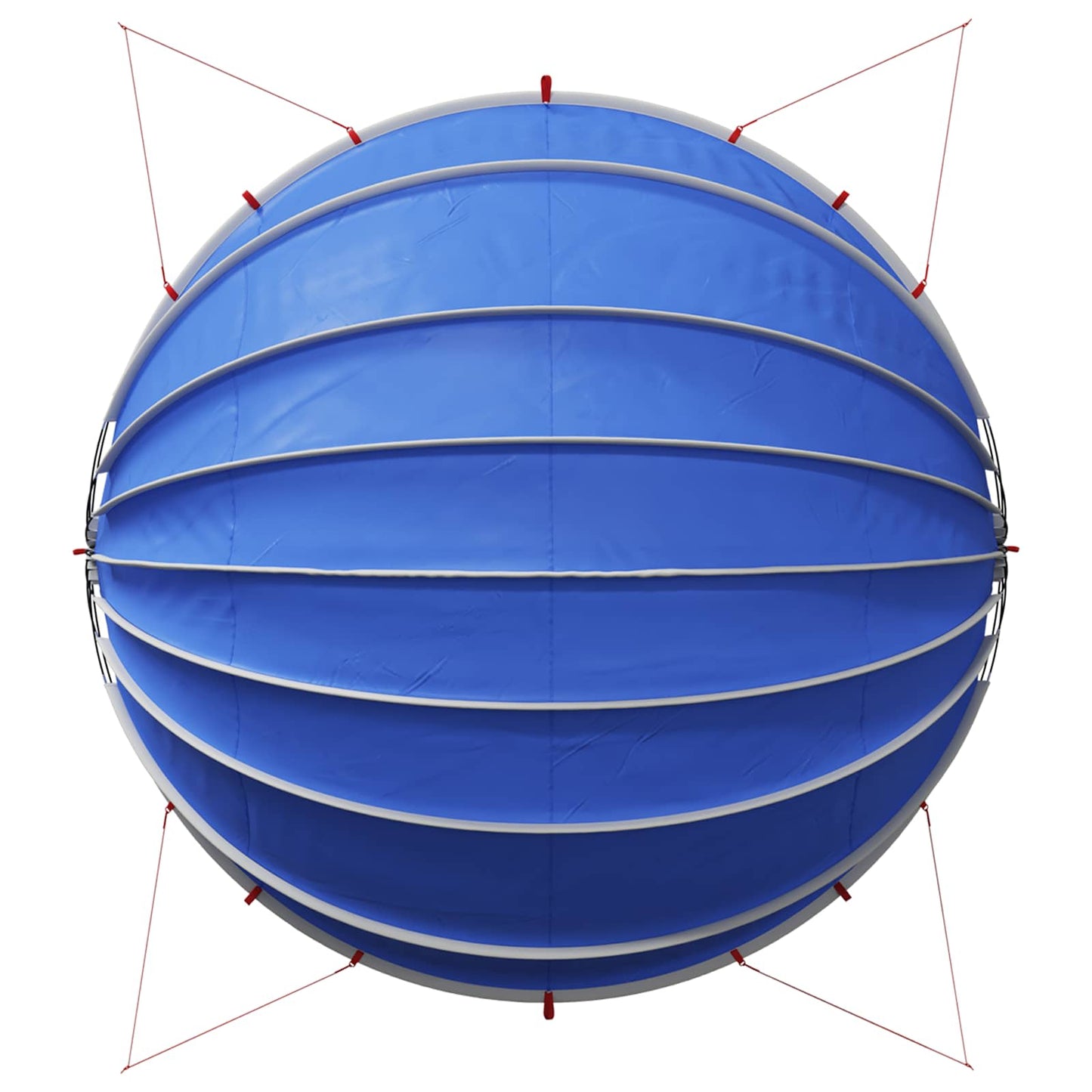 vidaXL Pool Dome 592 x 590 x 275 cm 185T polyester with PU coating