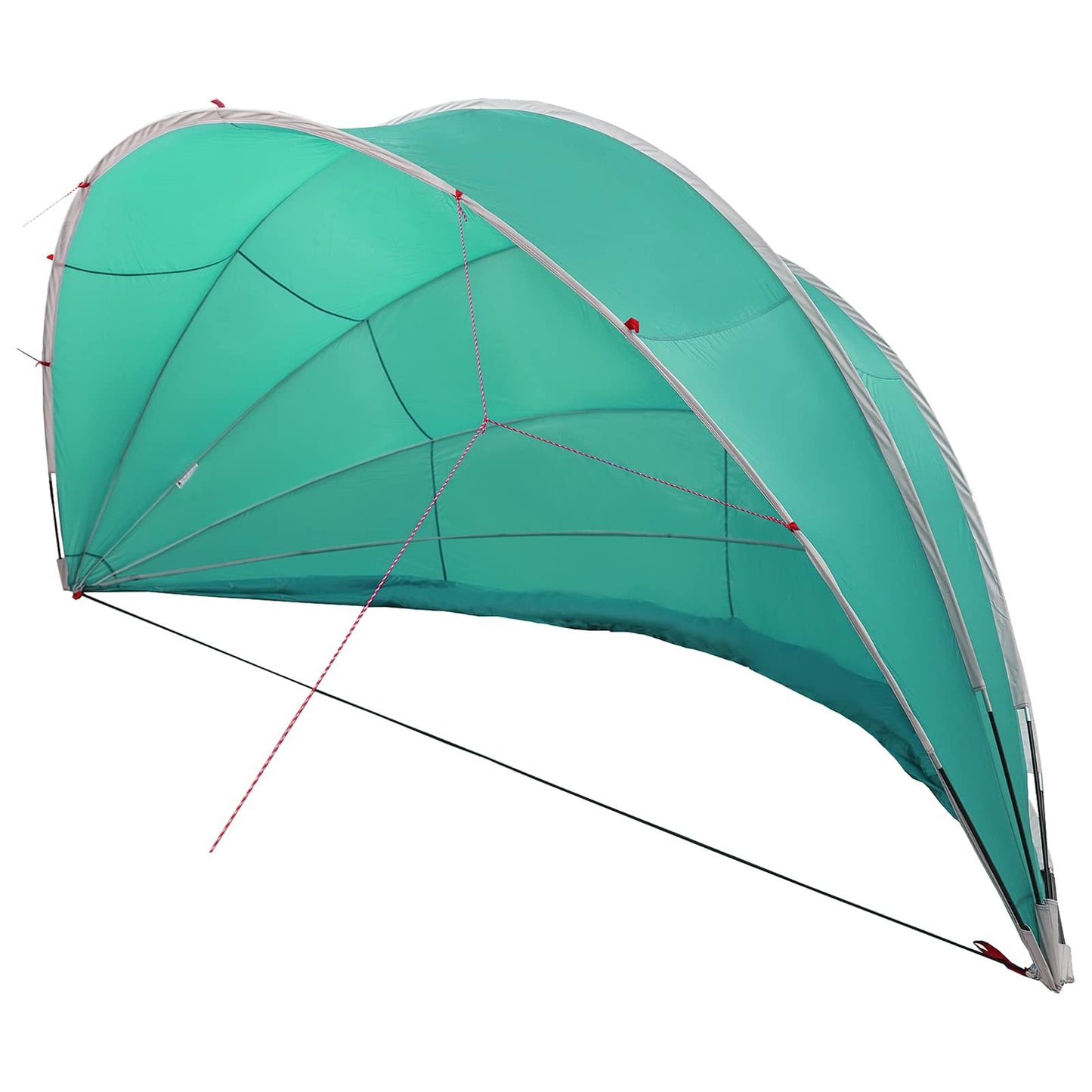 vidaXL Pool Dome 592 x 590 x 275 cm 185T polyester with PU coating