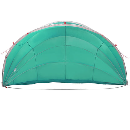 vidaXL Pool Dome 592 x 590 x 275 cm 185T polyester with PU coating