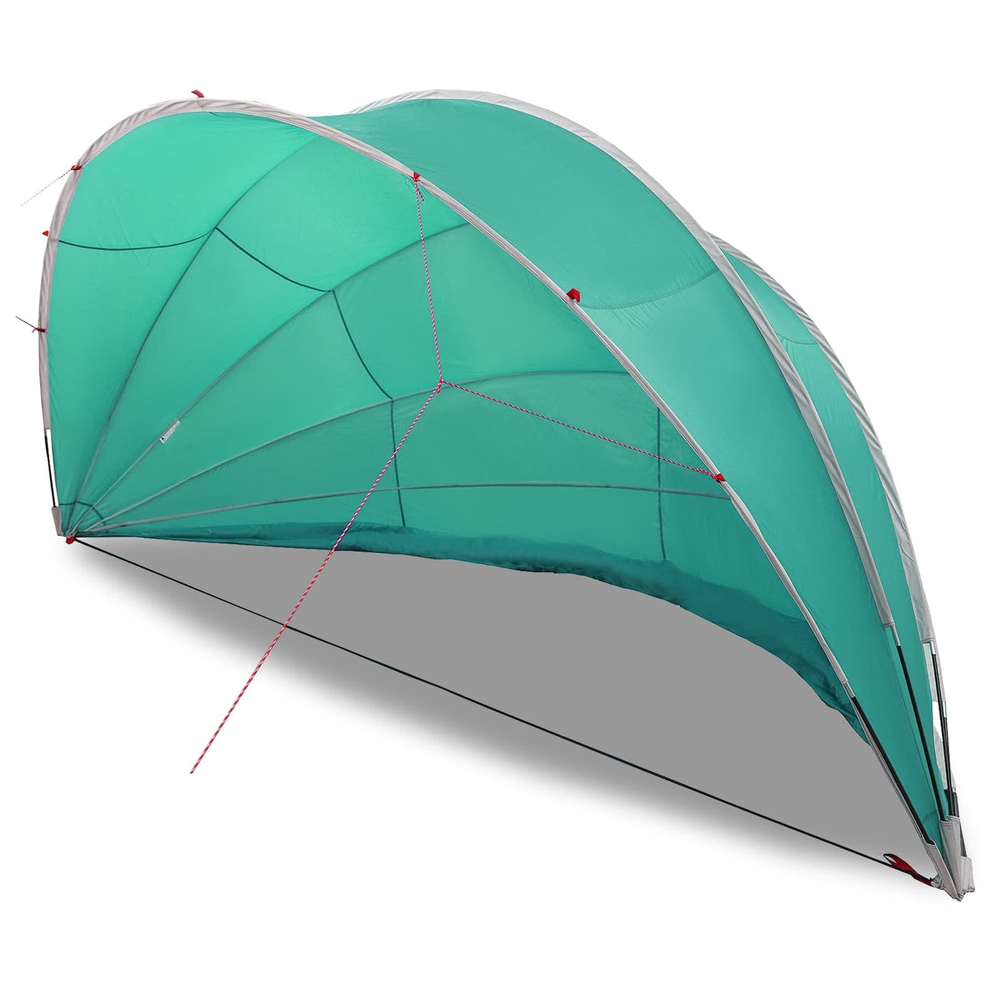 vidaXL Pool Dome 592 x 590 x 275 cm 185T polyester with PU coating