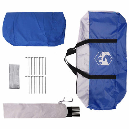 vidaXL Pool Tent Dome 538 x 440 x 204 cm Azure Blue